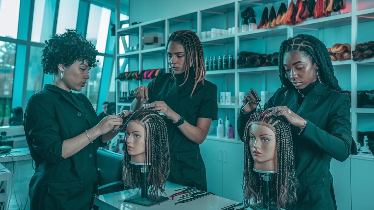 Les formations en coiffure afro de Merline Djounzo : Un savoir-faire unique pour une carrière réussie