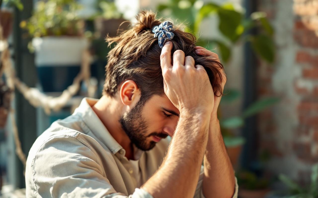 Le meilleur élastique cheveux homme pour éviter la casse