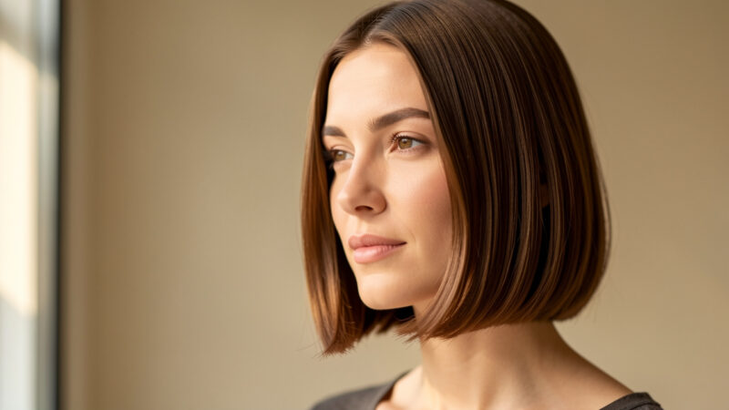 Quelle coupe au carré choisir pour des cheveux fins à faible entretien ?