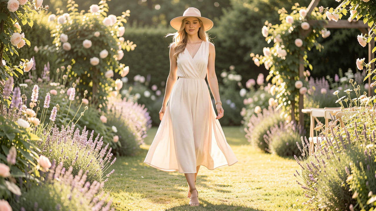 Tenue de mariage d’été : rester élégante sans subir la chaleur